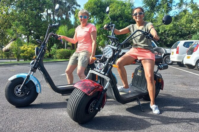 Moorea tour in electric citycoco (in autonomy) - Te Fare Natura, an hour with Moorea’s lagoon life