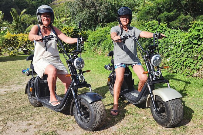 Moorea tour in electric citycoco (in autonomy) - Ta’ahiamanu Beach and Cook’s Bay