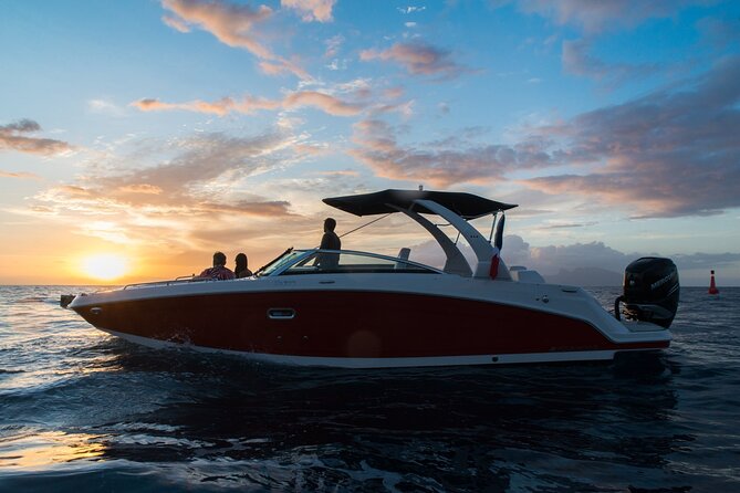 Private Boat Trip with Sunset / sunset cruise - What happens after leaving Te Moana Tahiti Resort