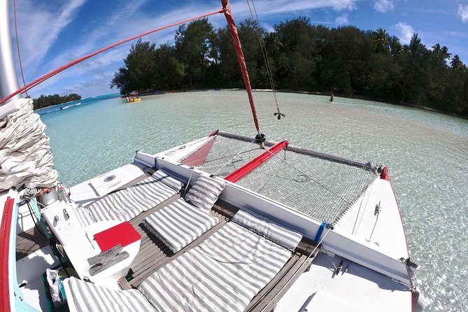 PRIVATE Full Day Tour : Moorea Snorkeling & Sailing on a Catamaran named Taboo - Snorkeling in the lagoon and coral gardens
