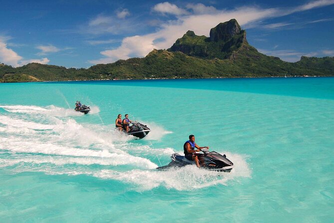 Private Guided Jet Ski Tour in Bora Bora - Scenic pauses where the water takes over