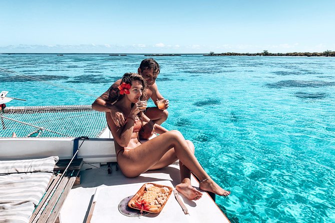 PRIVATE Half Day Tour : Moorea Snorkeling & Sailing on a Catamaran named Taboo - Who Will Get the Most From Taboo