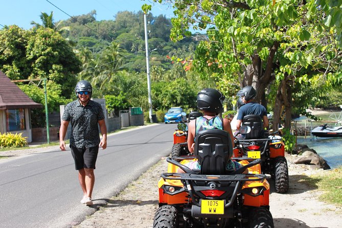 Private Island Tour by ATV / QUAD - Fresh fruit and drinks at the halfway point