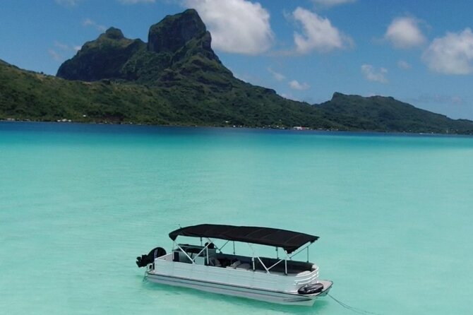 Private Lagoon Tour on a Prestigious Pontoon Boat in Bora Bora - Coral Gardens and underwater viewing