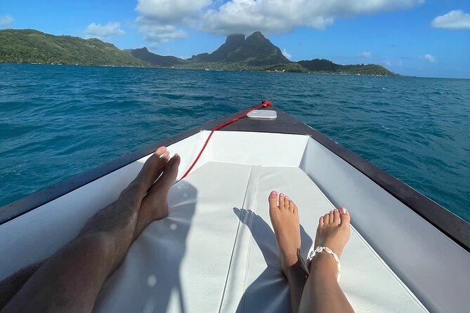 Private sunset cruise in Bora Bora - Setting out from Matira at 4:00 pm