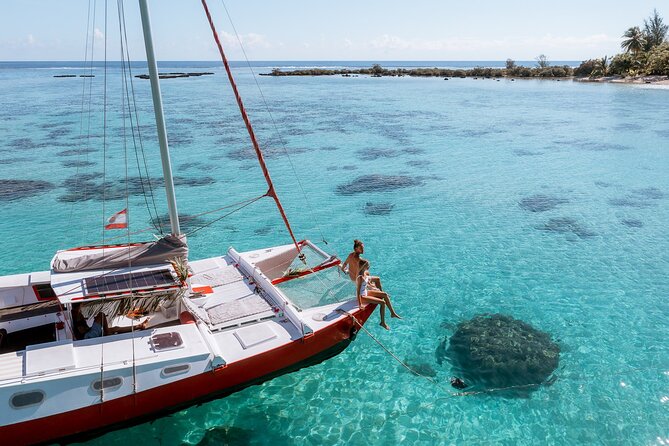 PRIVATE Sunset Tour: Moorea Snorkeling on a Catamaran named Taboo - The best parts at a glance