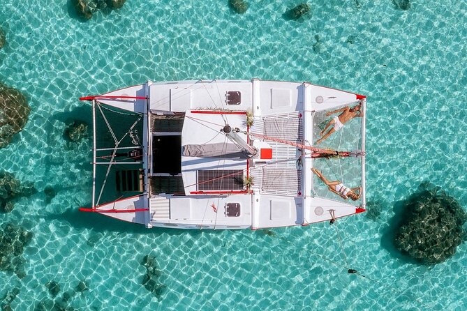PRIVATE Sunset Tour: Moorea Snorkeling on a Catamaran named Taboo - Snorkeling with rays and blacktip sharks