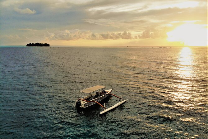 Romantic Private Sunset and Motu Dinner for Two - Who will get the most from this Bora Bora evening