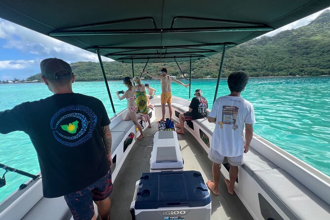 Sacred Experience Swimming with a Whale in Moorea - Entering the water with a certified local guide