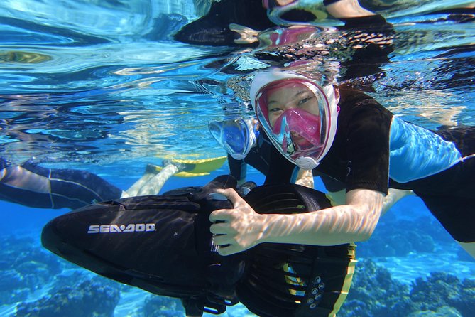 Sea Scooter Jet Snorkeling "Moorea Dream Adventure" - First stop: coral gardens and easy underwater travel