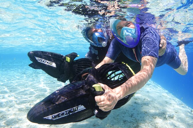 Sea Scooter Jet snorkeling "Moorea Reef Adventure" - A 2:00 pm start and a small boat outing