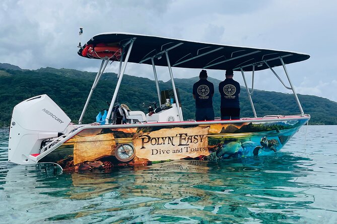 Snorkeling EN Small Group Tour in Tahiti - La Source and Trois Pitons: springs, basalt, and clear water