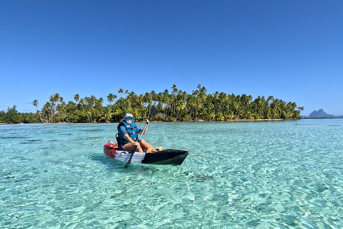 Tahaa: Kayaking Rental - Coral Garden - Snorkeling - The 45-minute paddle through changing lagoon colors