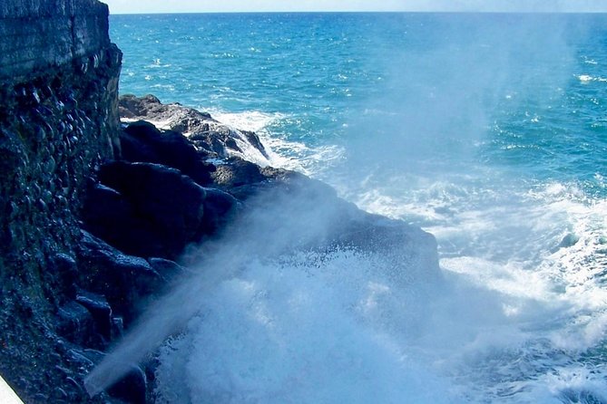 Tahiti: Full Day Tour of the Island - The Arahoho Blowhole shows Tahiti’s force