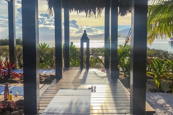Yoga at sunrise at Sofitel Moorea, overlooking Tahiti - Equipment, comfort, and what to bring