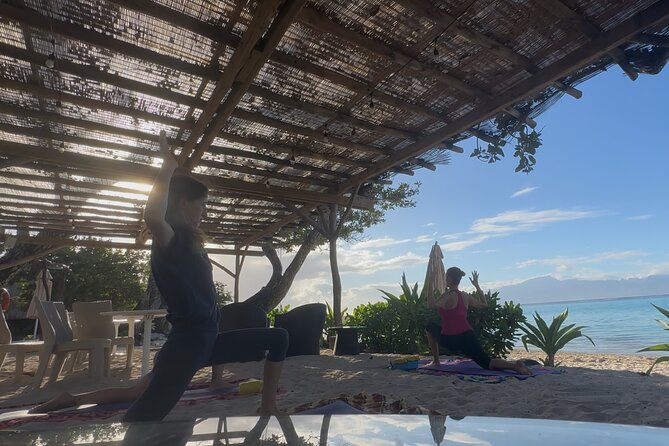 Yoga at sunrise at Sofitel Moorea, overlooking Tahiti - Is the $30.37 price good value?